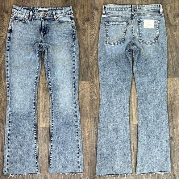 Fidelity Denim Women's Size 27 Belladonna Mid Rise Bootcut NEW Jean Cotton USA - Picture 1 of 10